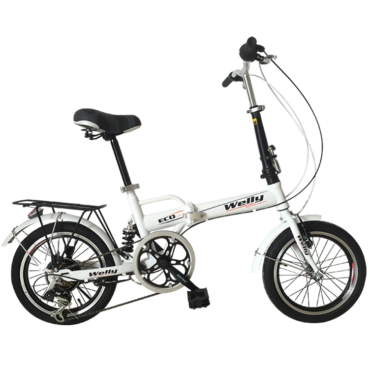 軽量でコンパクトなダブルディスクブレーキ折りたたみ自転車/ミニ