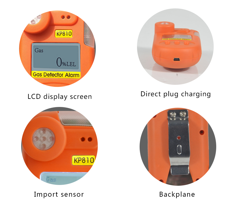 battery operated personal VOC gas detector kp810