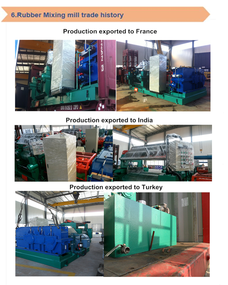 Rubber Compound Two Roll Mixing Mill