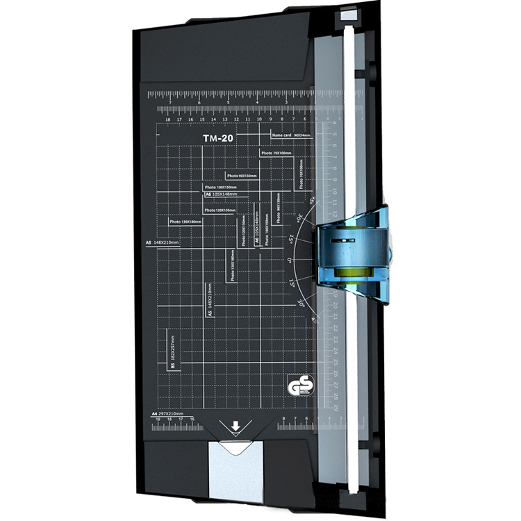TM-20 5 IN 1 A3 Paper Trimmer Cutter A4 Hand Operated Wave Corner Round Cutting Machine A5 Manual Paper Cutter