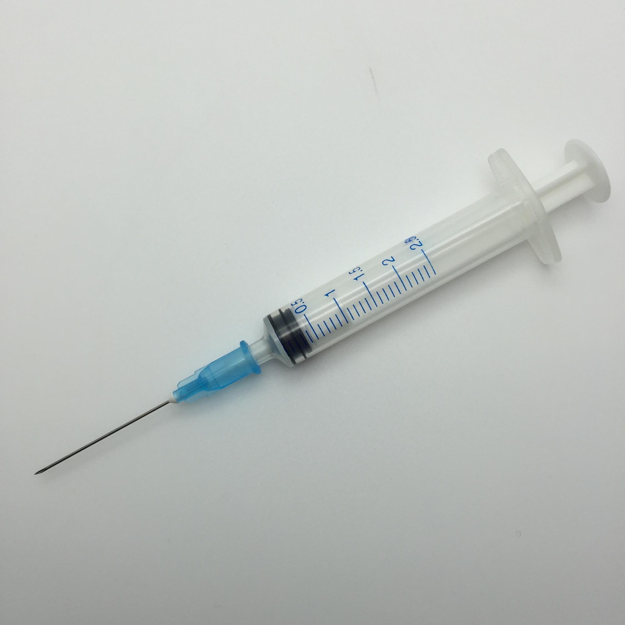 hot sell disposable 2.5ml ad auto disable syringe