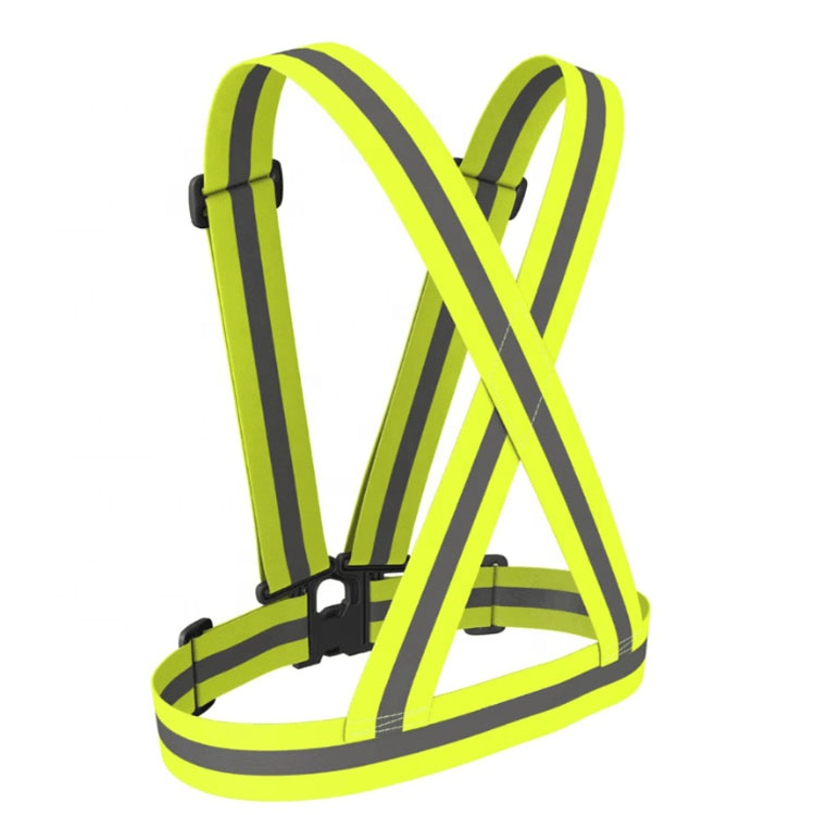 cheap china factory high visibility reflective wholesale custom knitted safety vest