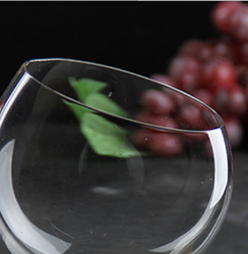 Hot Sale Elegant Stemware Glass Round Wine Glasses Brandy Glass With Stem