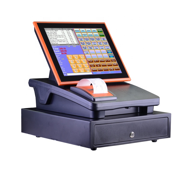 classic all in one touch screen pos system cash register