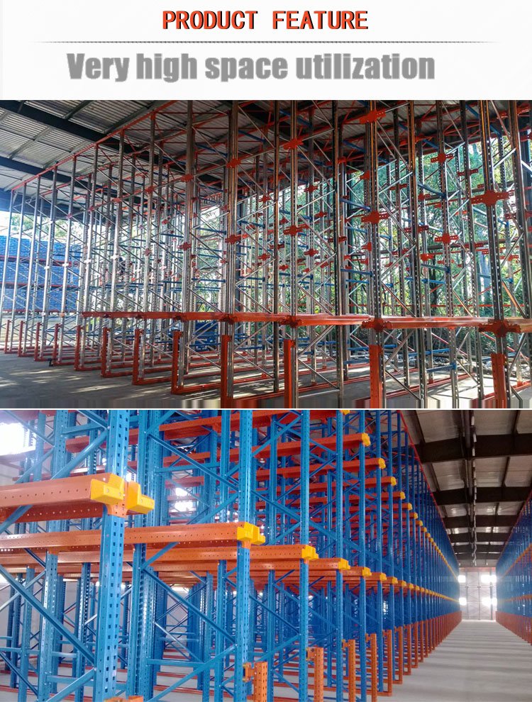 Maxrac elite pallet racking system drive in racks for cold storage