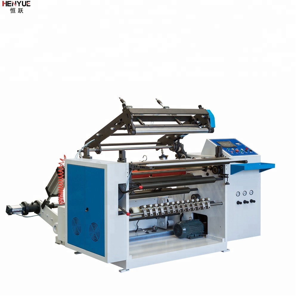 CE standard high speed automatic thermal paper roll slitter rewinder machine paper slitting machine