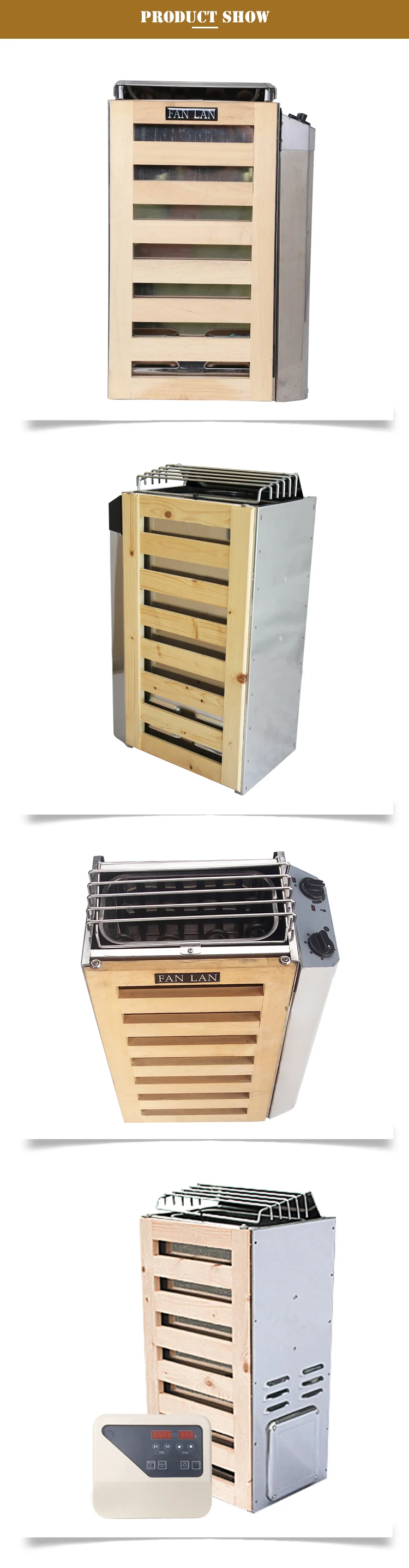Dry steam sauna use stainless steel portable sauna heater