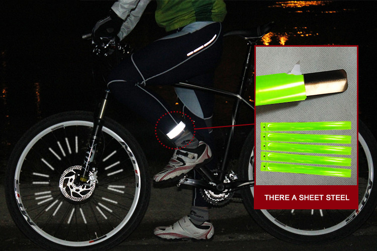 RSB01B Gold Supplier Wholesale Custom Bicycle Slap Bracelet Ruler,Reflective Slap Bracelet,Snap Bracelet