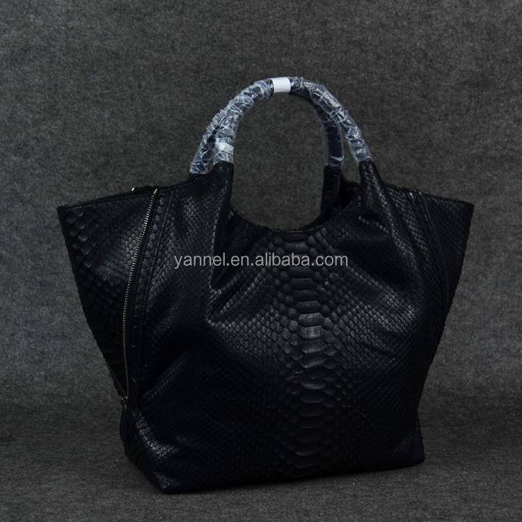 Real animal skin handbag python skin ladies bag exotic skin for women hand bags brand name style tote bags 2023 purse wholesale