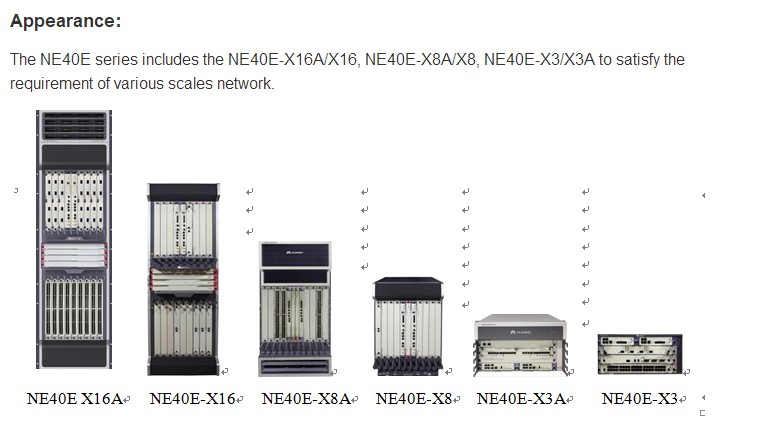 HUAWEi Router Huawei NE40E Series Metro Services Platform NE40E-M2K