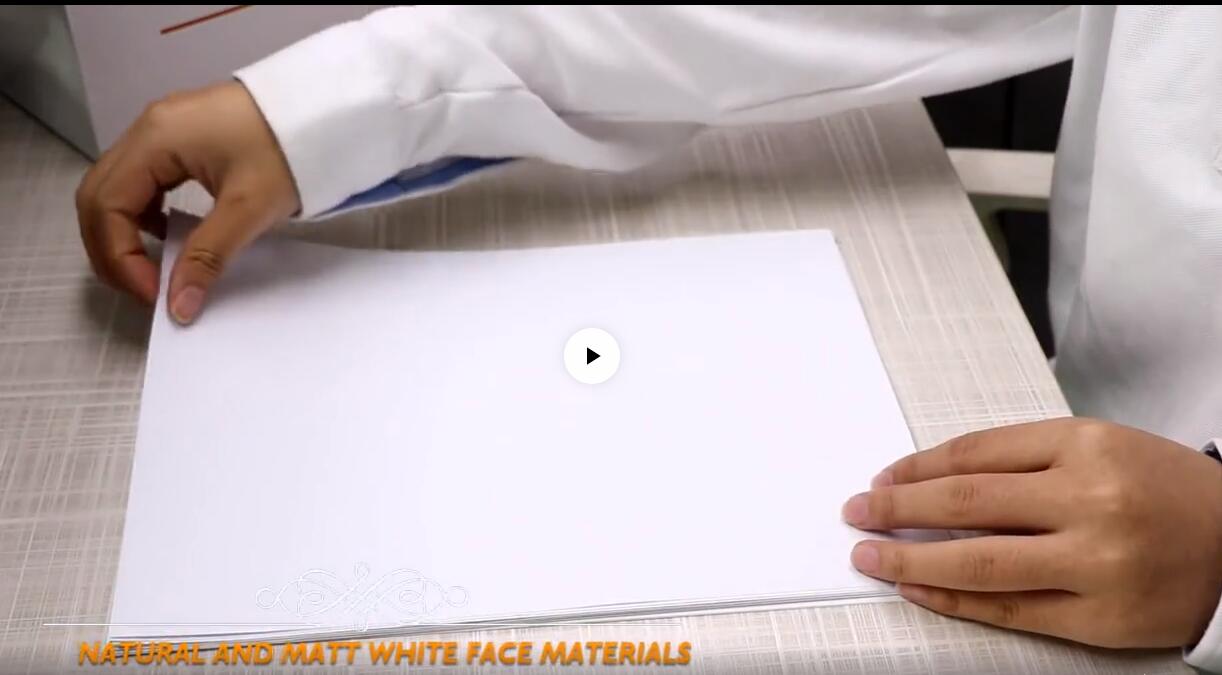 hot sale self adhesive 80gsm UPM woodfree paper for laser printer