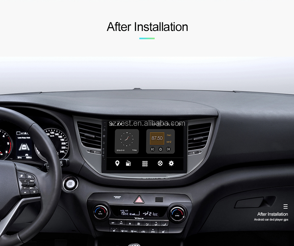 Android 10 Car DVD GPS Navigation Multimedia Player Stereo For HYUNDAI IX35/TUCSON 2014 2015 2016 2017 Radio