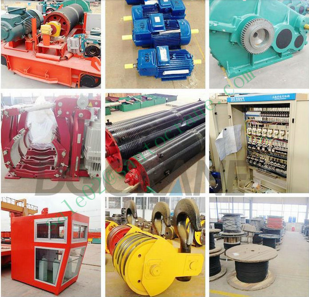 20 ton 30 ton 50 ton 60 ton 100 ton up to 500 ton Electric Double Beam Girder Overhead Bridge Crane with Double hooks