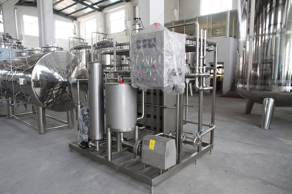 0.5 - 50 T/H Pasteurizing Machine For Milk And Juice