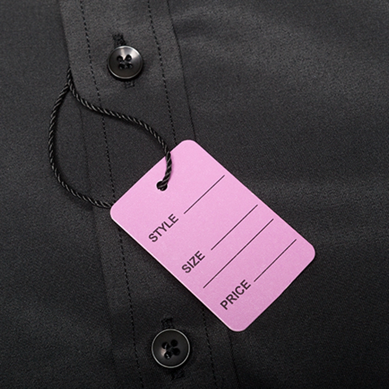 定制服装服装标签纸标签布料连衣裙