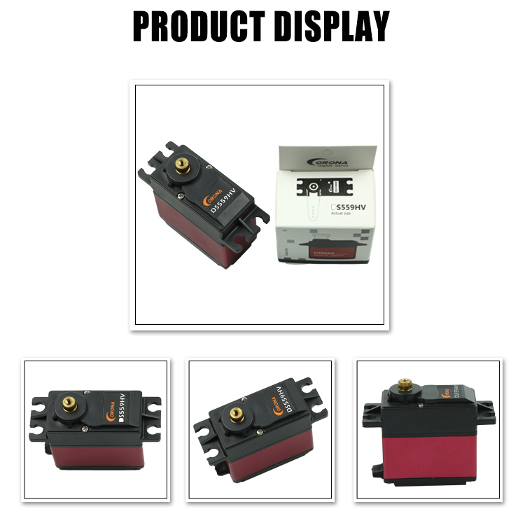 Corona DS559HV metal gear サーボ motor for rc helicopter or rc drone