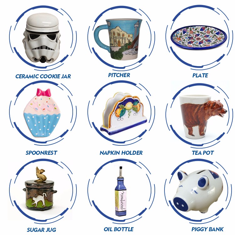 Casino Dice Shape Ceramic Piggy Bank - Customizable