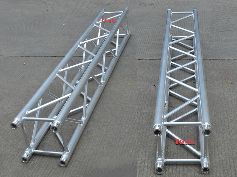 6.56 FT Aluminum Box Truss Monitor TV Stand with TV Mount