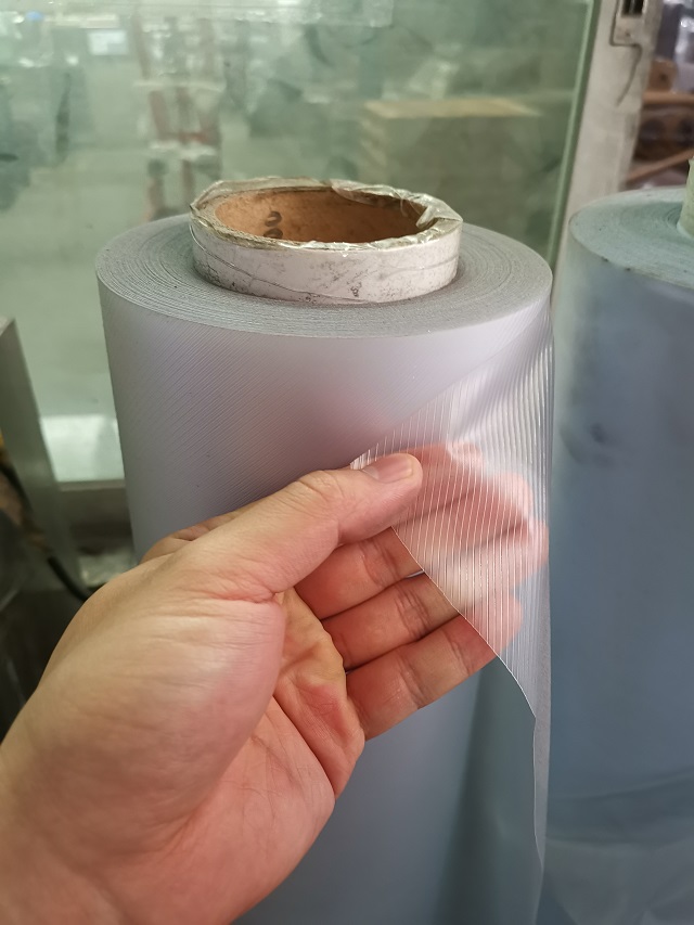 压花半透明漆膜稳定质量半透明pvc薄膜用于文具pvc透明薄膜