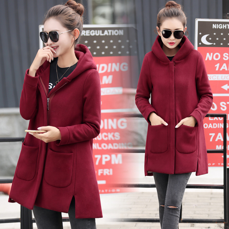 Chaqueta De Forro Polar Con Botones Para Mujer, Cuello