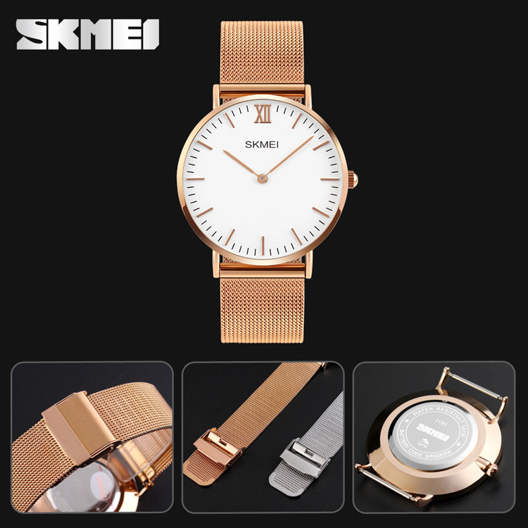 skmei 1185 low moq oem custom logo watch ladies luxury relojes de mujer
