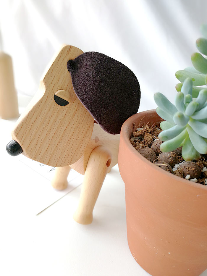 纳西达北欧风格奥斯卡木雕经典原始丹麦狗木偶家居装饰创意饰品礼品