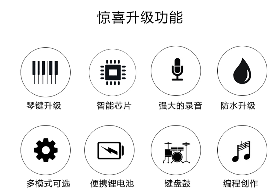 61keys Digital Folding Piano Keyboard Hand Roll Piano