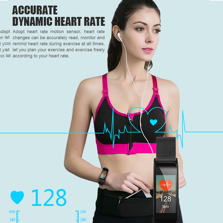 2020 Longvon smart bracelet DZO9 Watch bands B2 B5 smart watch Phone heart rate Fitness Tracker Blood Pressure Health Monitor