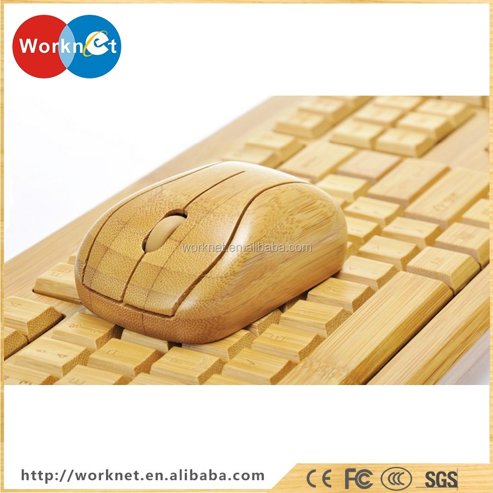 深圳 worknet 全球初始化键盘法式布局键盘 108 键竹无线键盘和鼠标