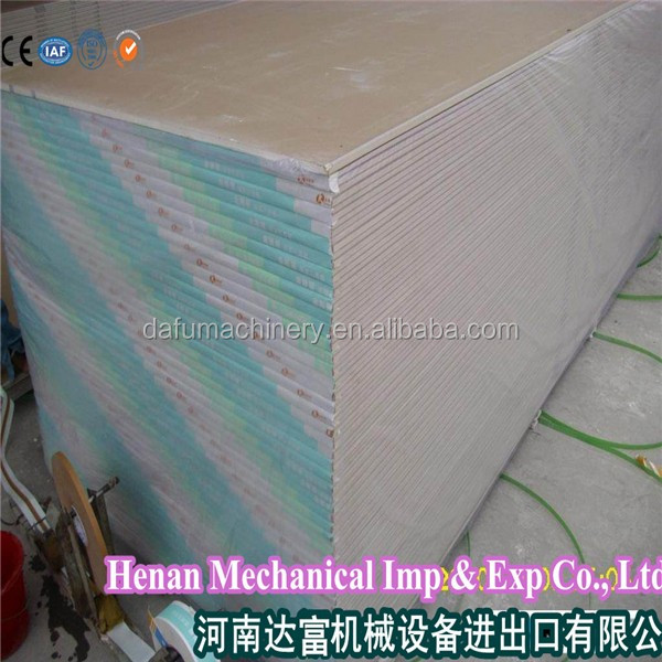 Cheaper Automatic small capacity gypsum plasterboard sheet manufacturing equipment