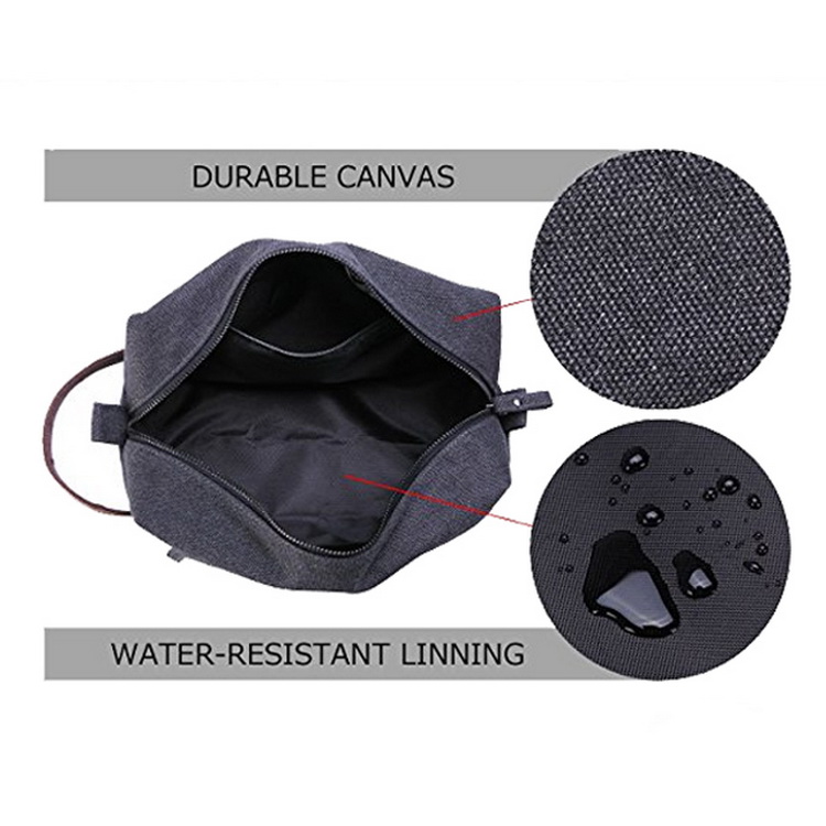 Borsa da toilette per borsa da viaggio impermeabile da uomo in poliestere 900D all'ingrosso