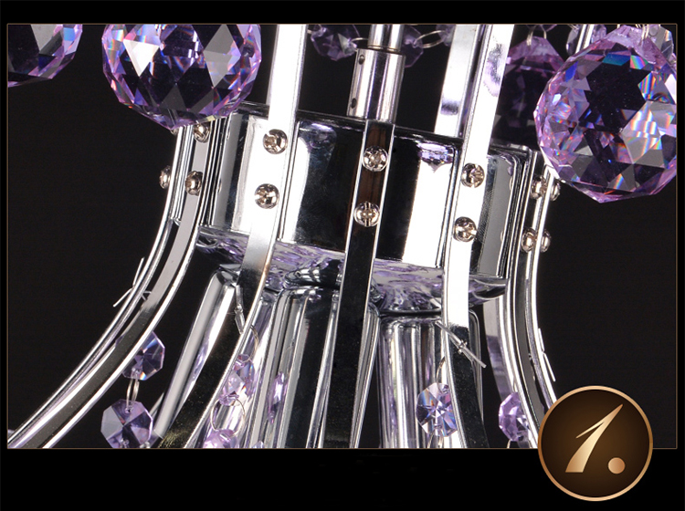 Sang trọng Crystal Chandelier Phòng khách Đèn vàng ánh sáng tế bào trong nhà Đèn pha lê mặt dây chuyền cho đèn chùm
