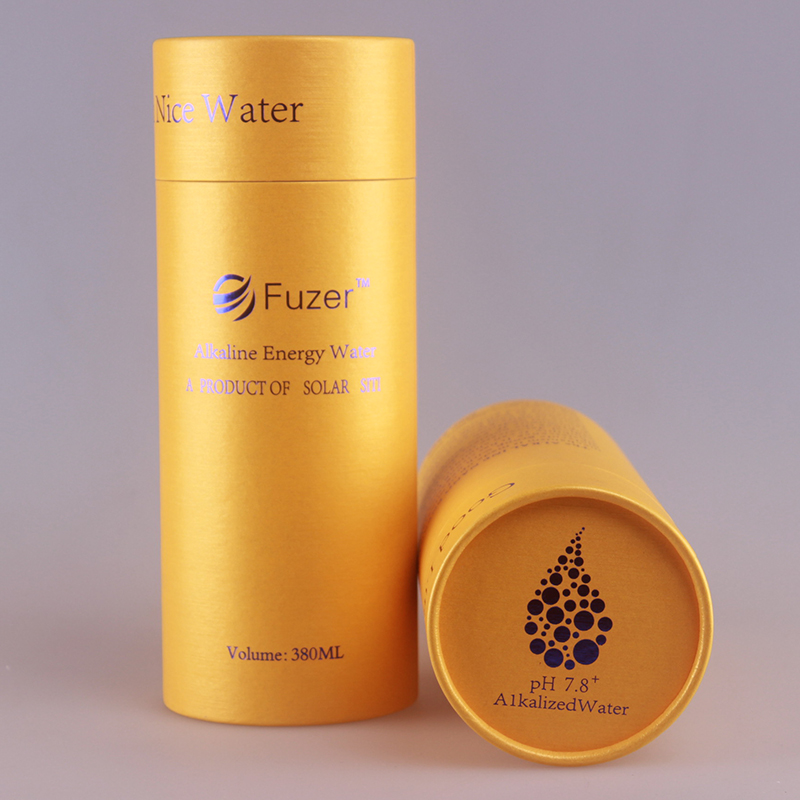 Cardboard Paper Tube for Water Bottle Tube Packaging for Bottle 700ml