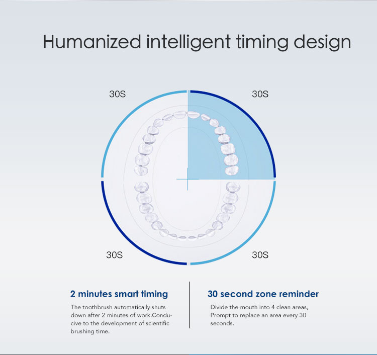 FC163 Nicefeel 600ml water flosser electric toothbrush combo