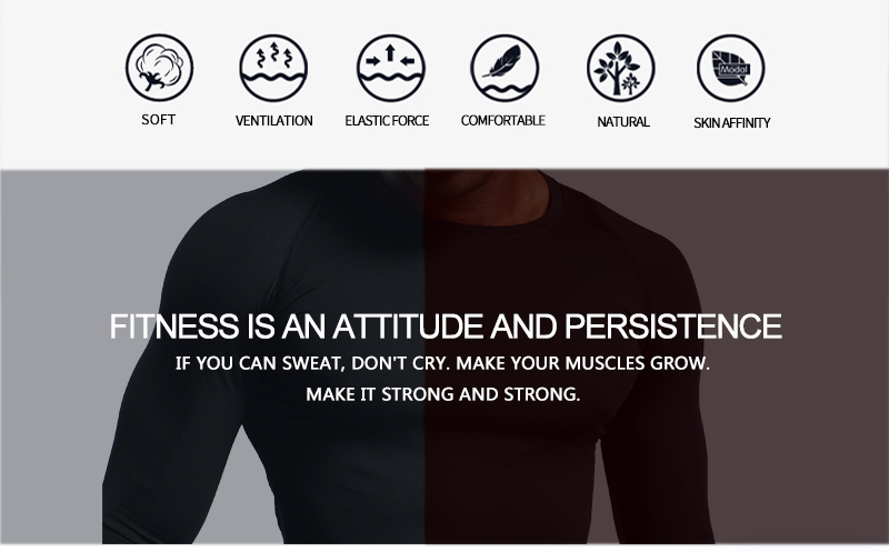outdoor leisure basketball long sleeve t shirt quick-drying running training wear  men's tights