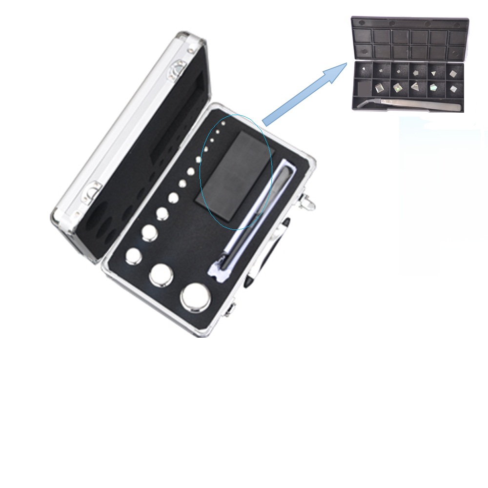 E2 F1 F2 M1 Class 1mg-2kg Class Weight Box Stainless Steel Calibration Weights