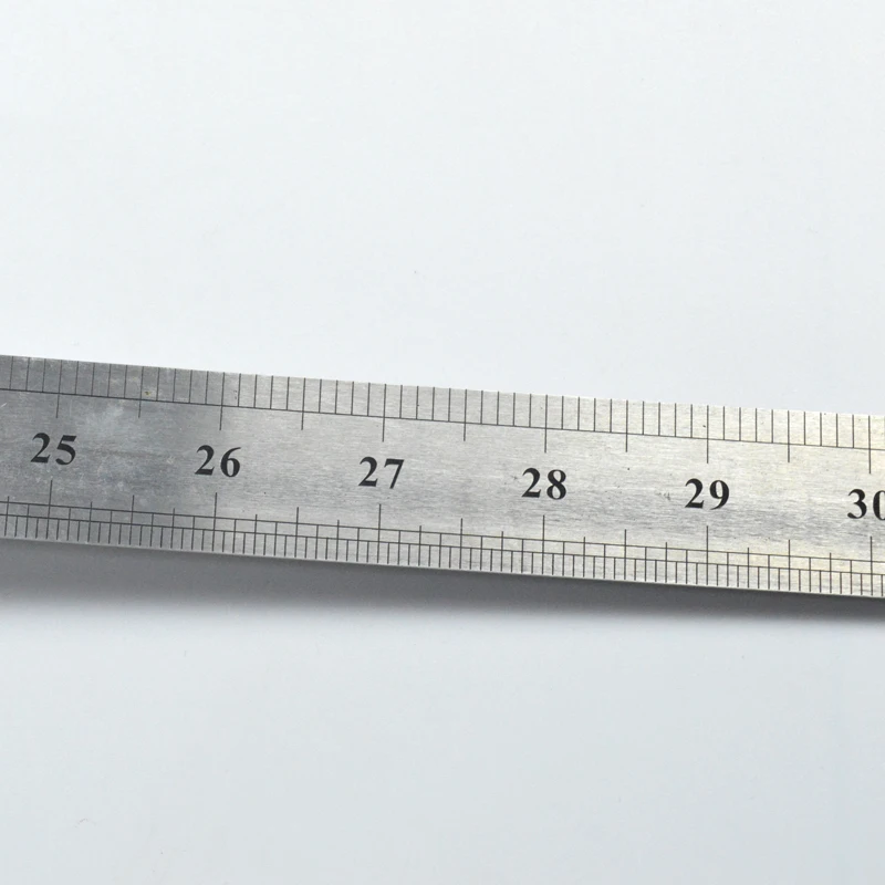 Double Sided 1M 100cm 40inch Stainless Steel  Straight Metal Ruler