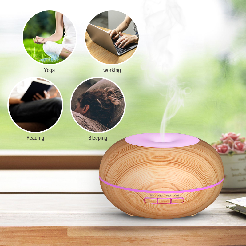 Diffuseur D'arômes à Ultrasons 300 Ml, Mini Humidificateur USB Silencieux En Bois Creatif Aromatherapie Pour Maison Et Bureau 99368160