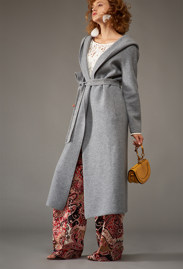 High quality fashion factory made korean girls winter women coat
