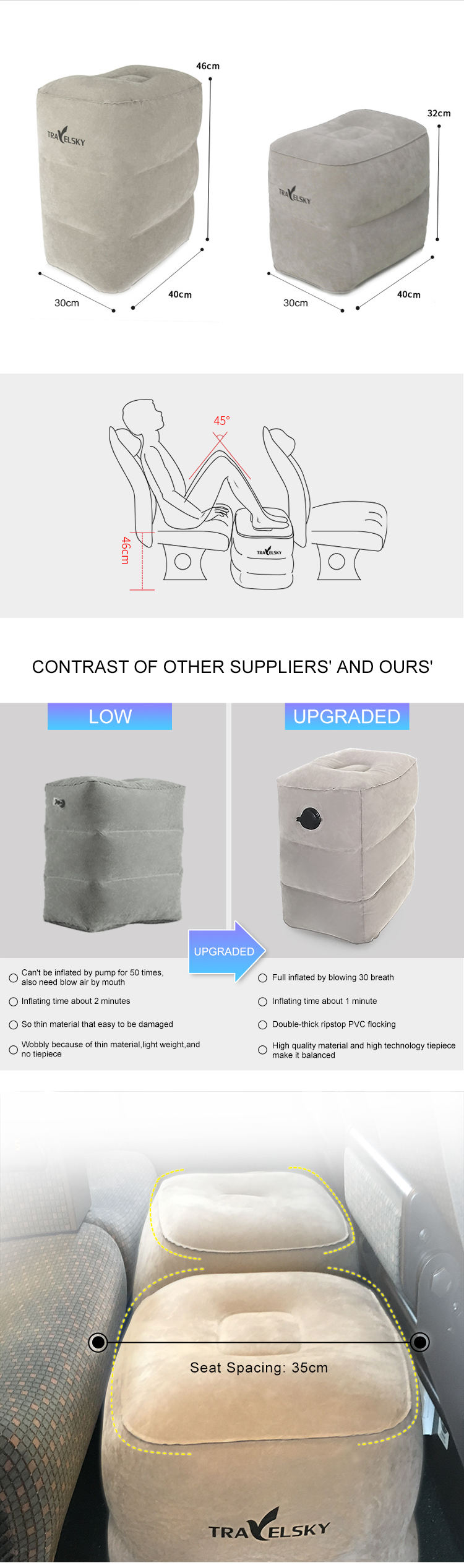 Kissen Almohada Thai Flex Opiniones Travel Portable Height Flex