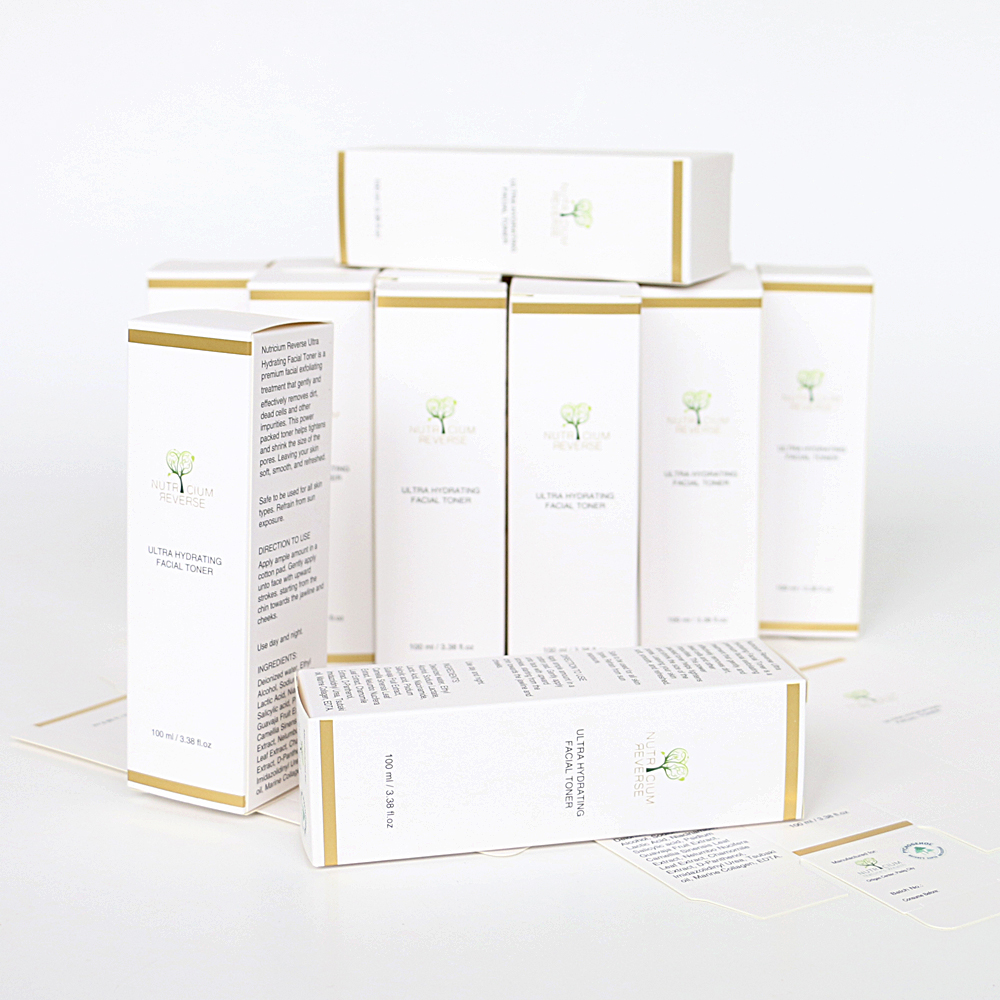 Custom Design Folding Retail Essential Oil Gift Set Packaging Box cosmetic packaging boxes