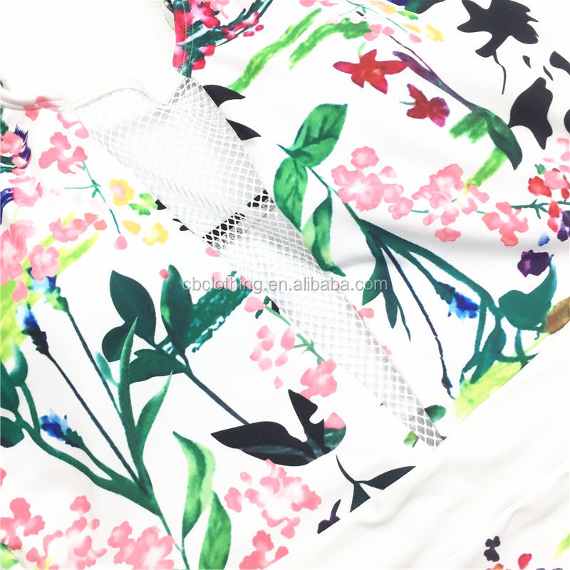 Sexy Wholesale Floral printed girl oem bikini swimwear