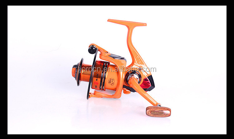 FJORD Orange Saltwater Spinning Fishing Reel - Durable Design, 5.2