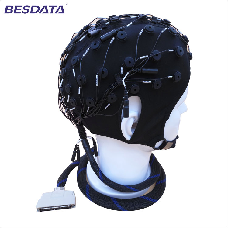egc010 20 32 和 64 通道 eeg 电极帽神经反馈传感器帽