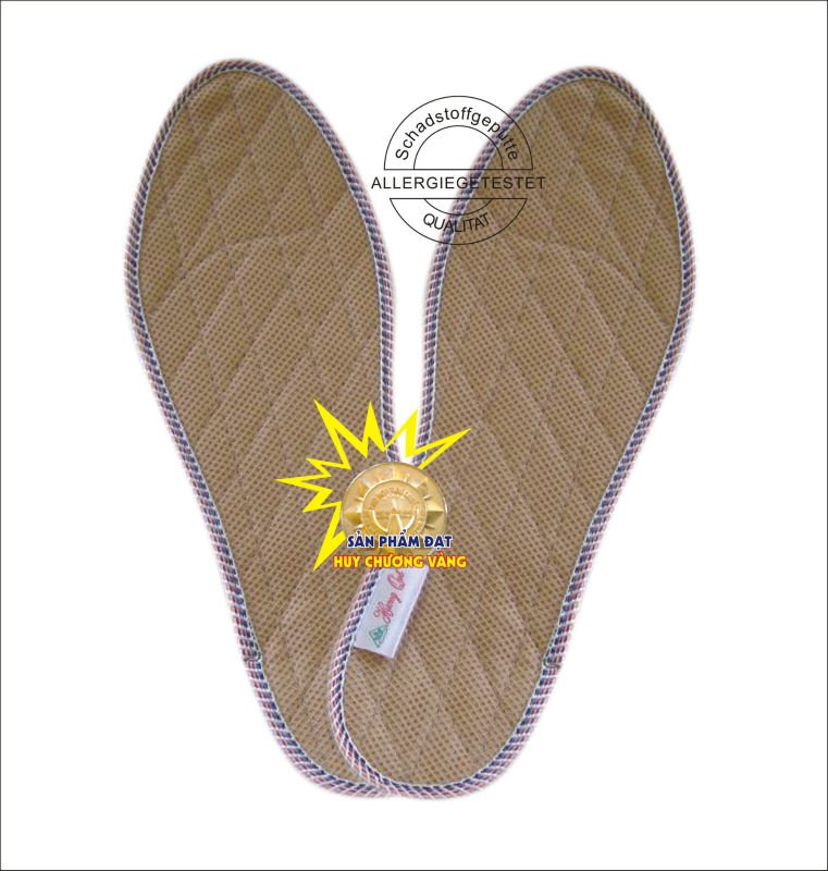 Comfortable cinnamon insoles