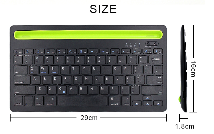 best price ergo<i></i>nomic multimedia bluetooth wireless portable russian keyboard