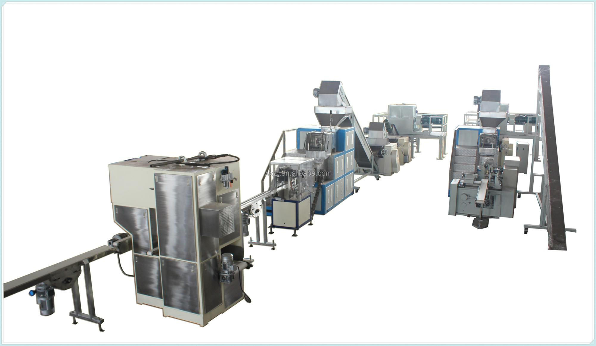 肥皂生产厂用 2000 kg/h 香皂整理生产线和无锡制造商制造设备