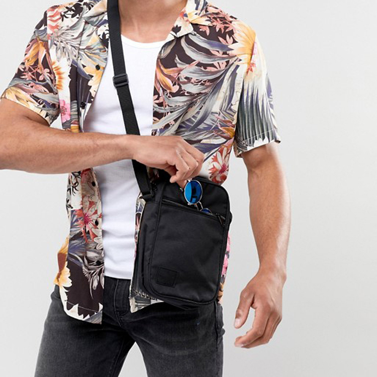 حقيبة حبال كتف واحدة صغيرة مخصصة للرجال / النساء