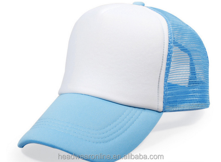 custom colorful 5 panel mesh Men's and women's hats with without logo Baseball cap trucker caps