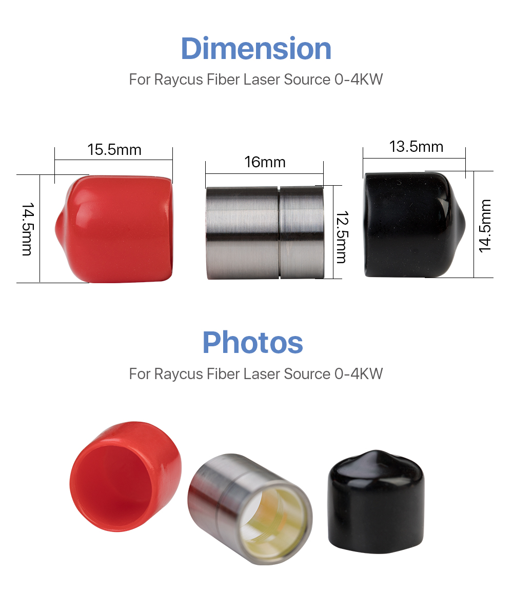 Cloudray BM06 Output Protective Connector For Raycus and MAX Fiber Laser Source